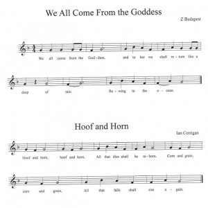 We All Come From the Goddess - Hoof and Horn